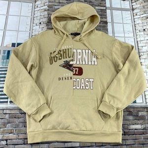 NWT Women’s Vinyl Icons Tan & Brown Cotton Poly Graphic Sweatshirt (M) GP06